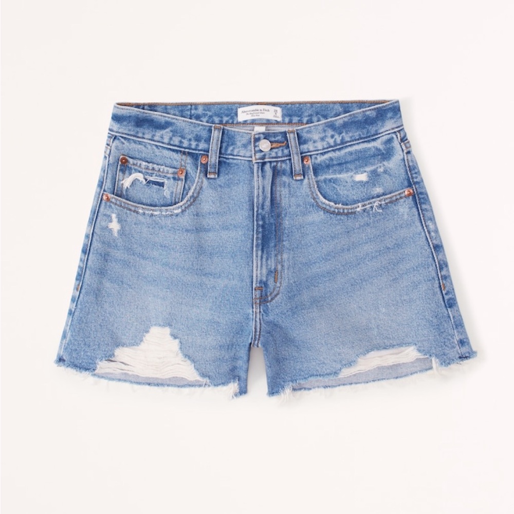 Abercrombie curve love mid rise boyfriend short